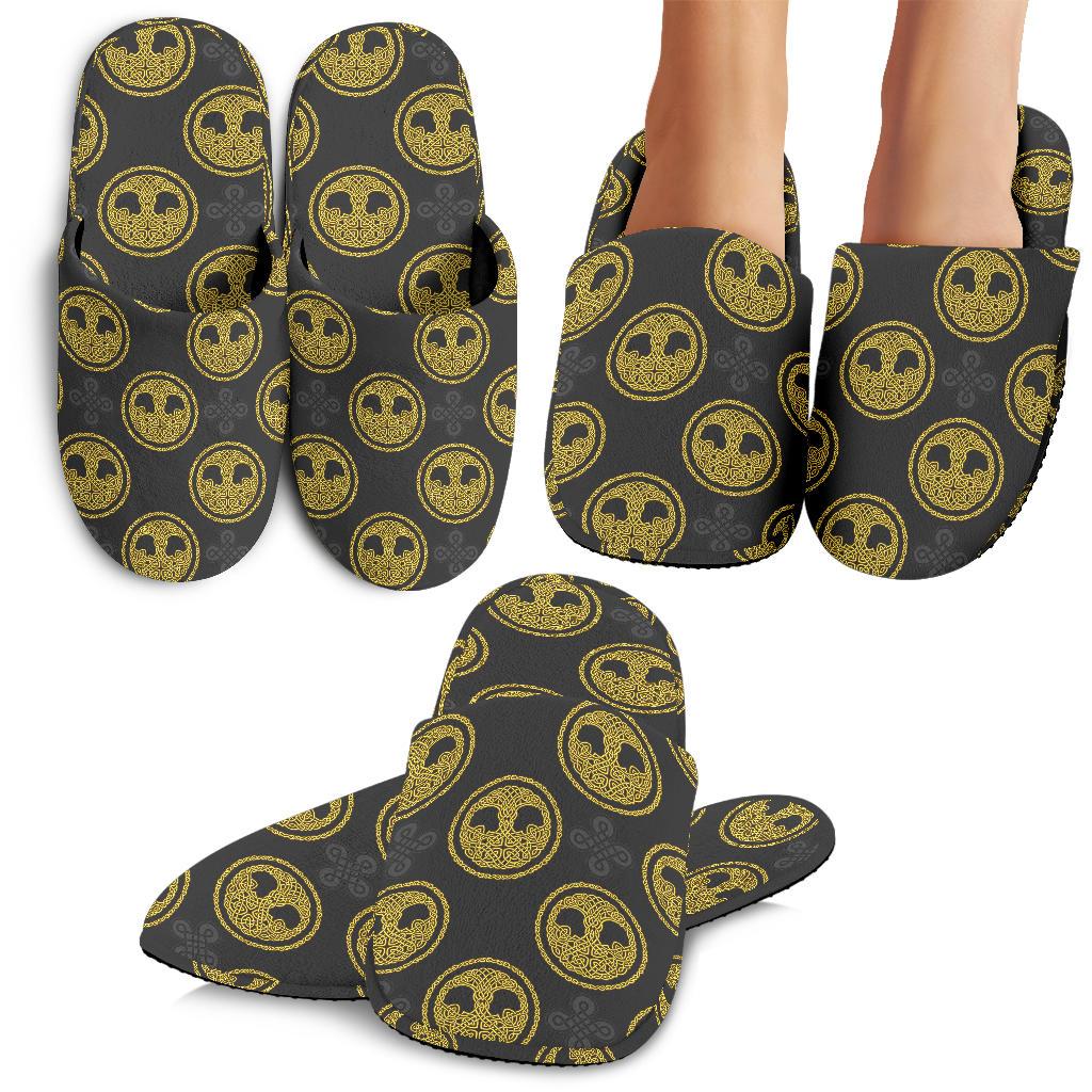 Celtic Tree of Life Design House Slippers