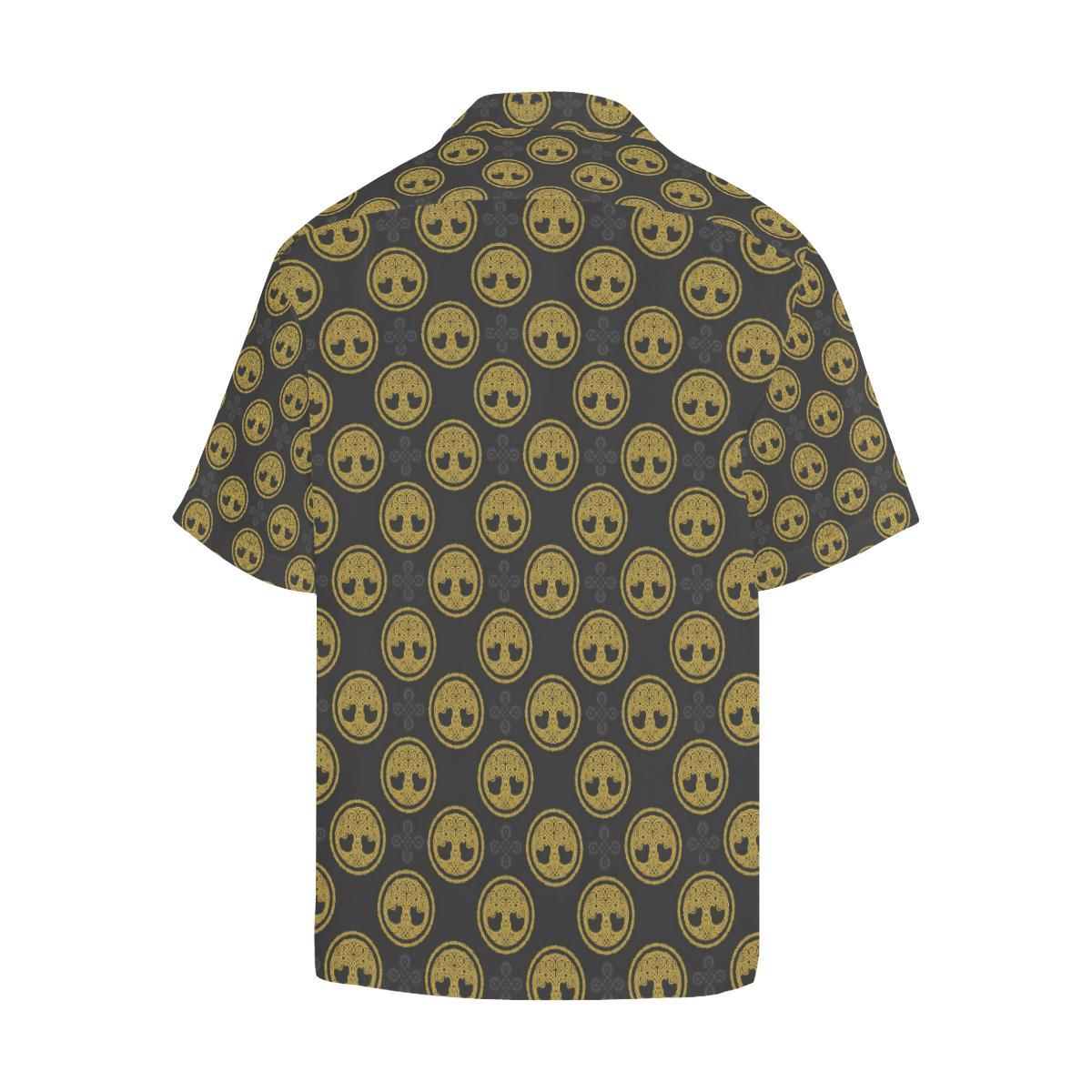 Celtic Tree of Life Design Men Aloha Hawaiian Shirt