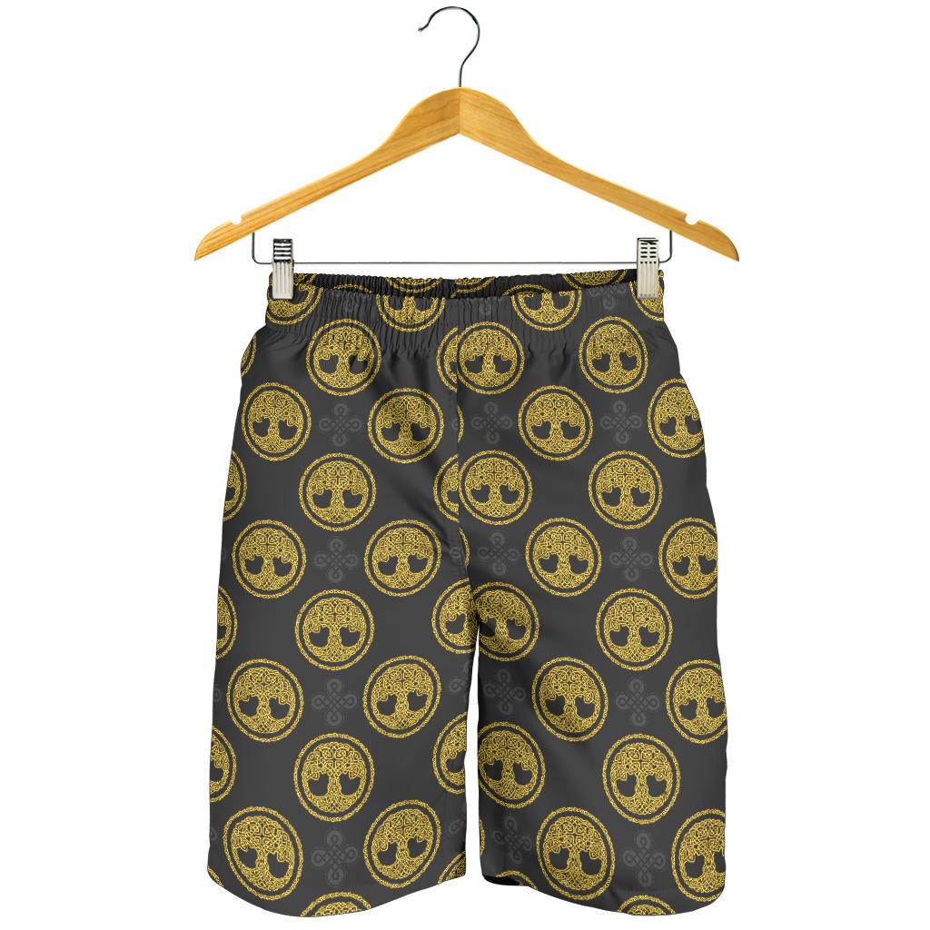 Celtic Tree of Life Design Mens Shorts-JTAMIGO.COM