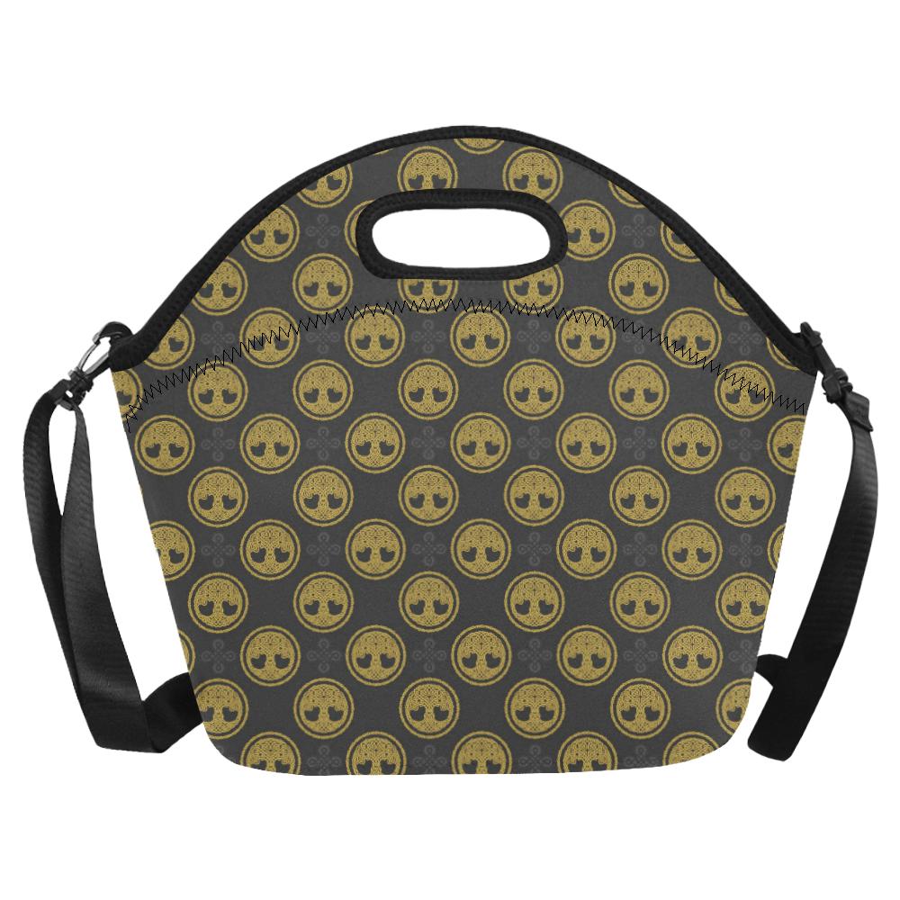 Celtic Tree of Life Design Neoprene Lunch Bag (Model 1669)(Large)-JTAMIGO.COM