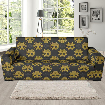 Celtic Tree of Life Design Sofa Slipcover-JTAMIGO.COM