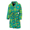 Celtic Tree of Life Print Pattern Men Bath Robe-JTAMIGO.COM