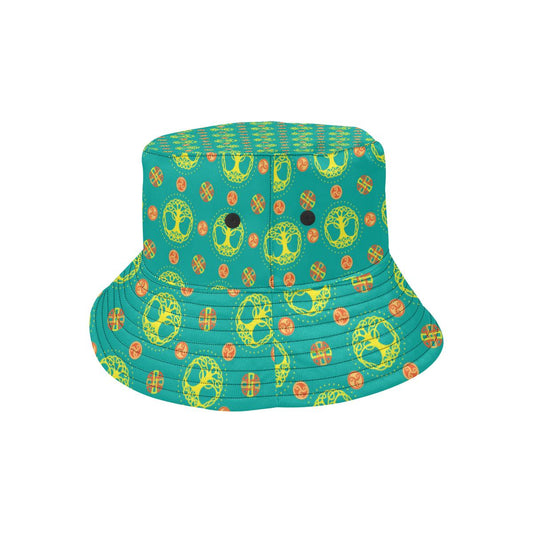 Celtic Tree of Life Print Pattern Unisex Bucket Hat