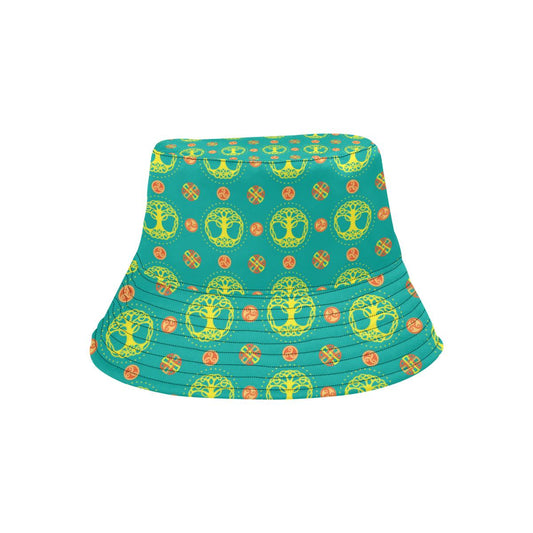 Celtic Tree of Life Print Pattern Unisex Bucket Hat