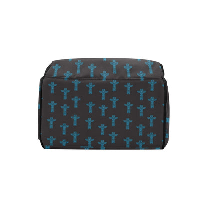 Totem Print Design LKS304 Diaper Bag Backpack
