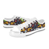 Sewing Equipment Print Design LKS308 Women's White Low Top Shoes