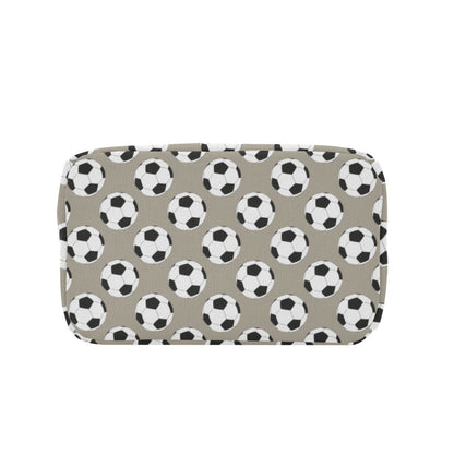 Soccer Ball Print Design LKS302 Insulated Lunch Bag