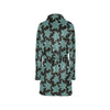 Sea Turtle Print Design LKS302 Women's Fleece Robe