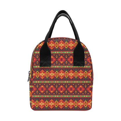 Southwest Pattern Print Design LKS309 Insulated Lunch Bag