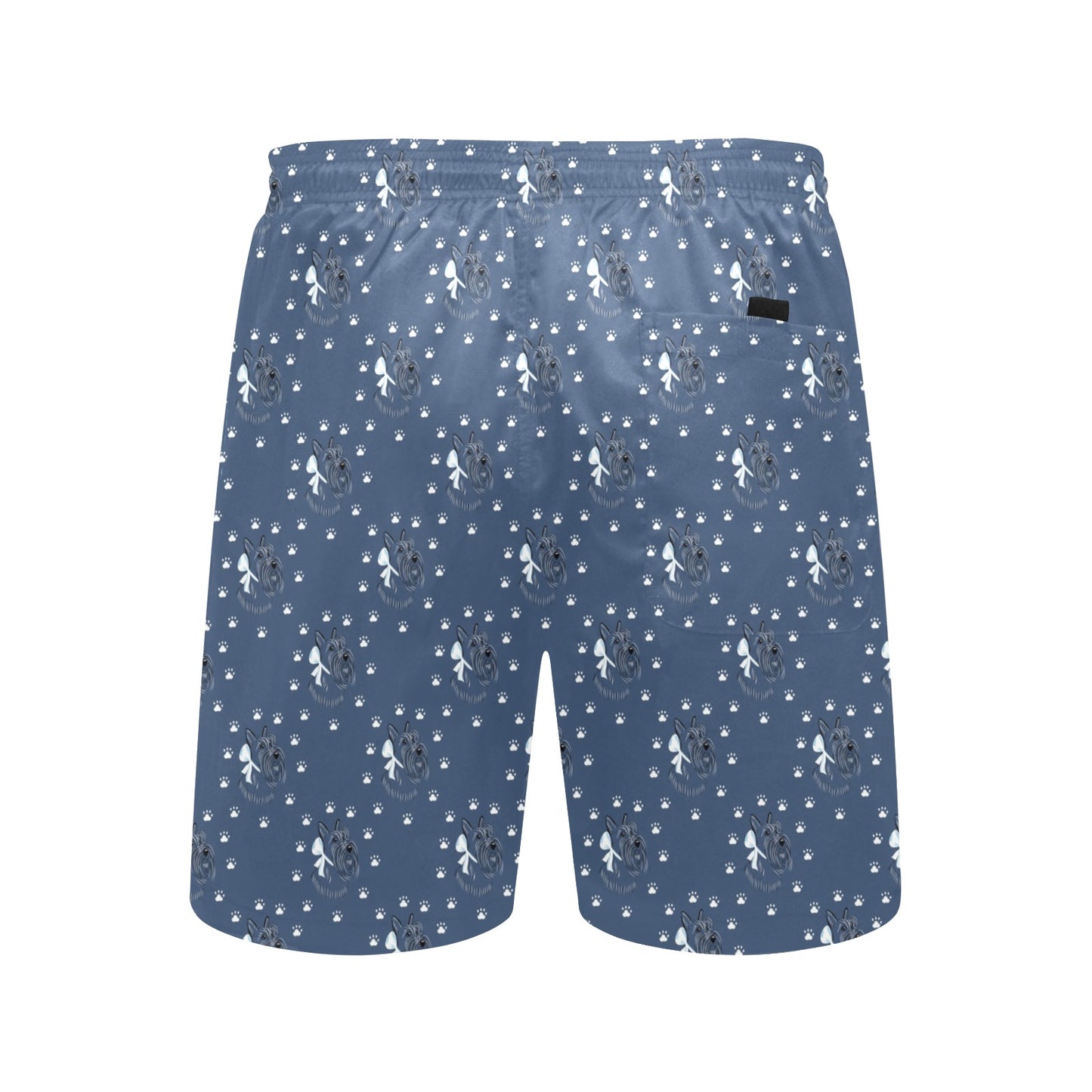 Scottish Terriers Print Design LKS307 Men's Swim Trunks Beach Shorts