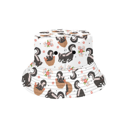 Skunk Print Design LKS304 Unisex Bucket Hat