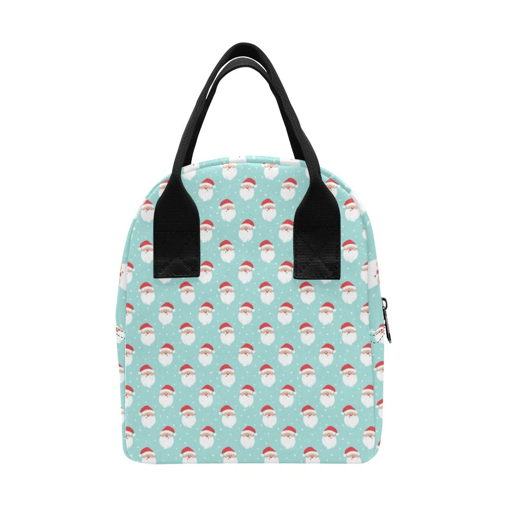 Santa Print Design LKS308 Insulated Lunch Bag