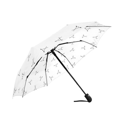 Hockey Print Design LKS304 Anti-UV Automatic Umbrella