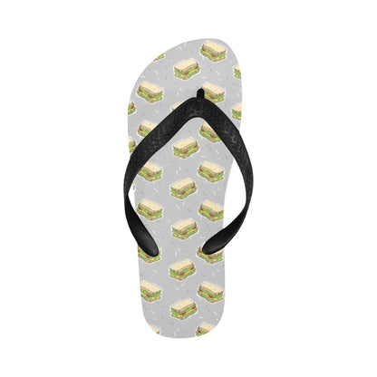 Sandwich Print Design LKS304 Flip Flops
