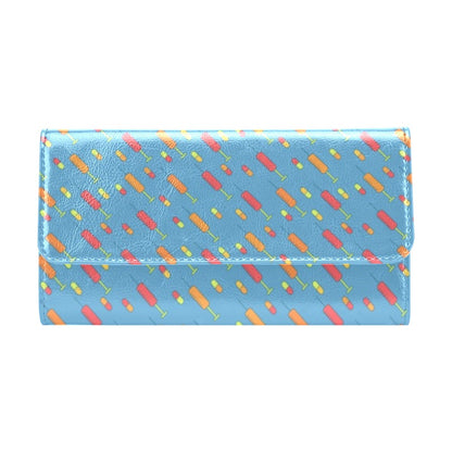 Phlebotomist Medical Pattern Women's Trifold Wallet