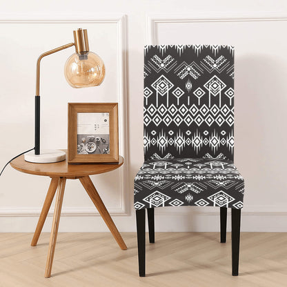 Tribal Pattern Print Design LKS304 Dining Chair Slipcover