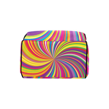 Vortex Print Design LKS301 Diaper Bag Backpack