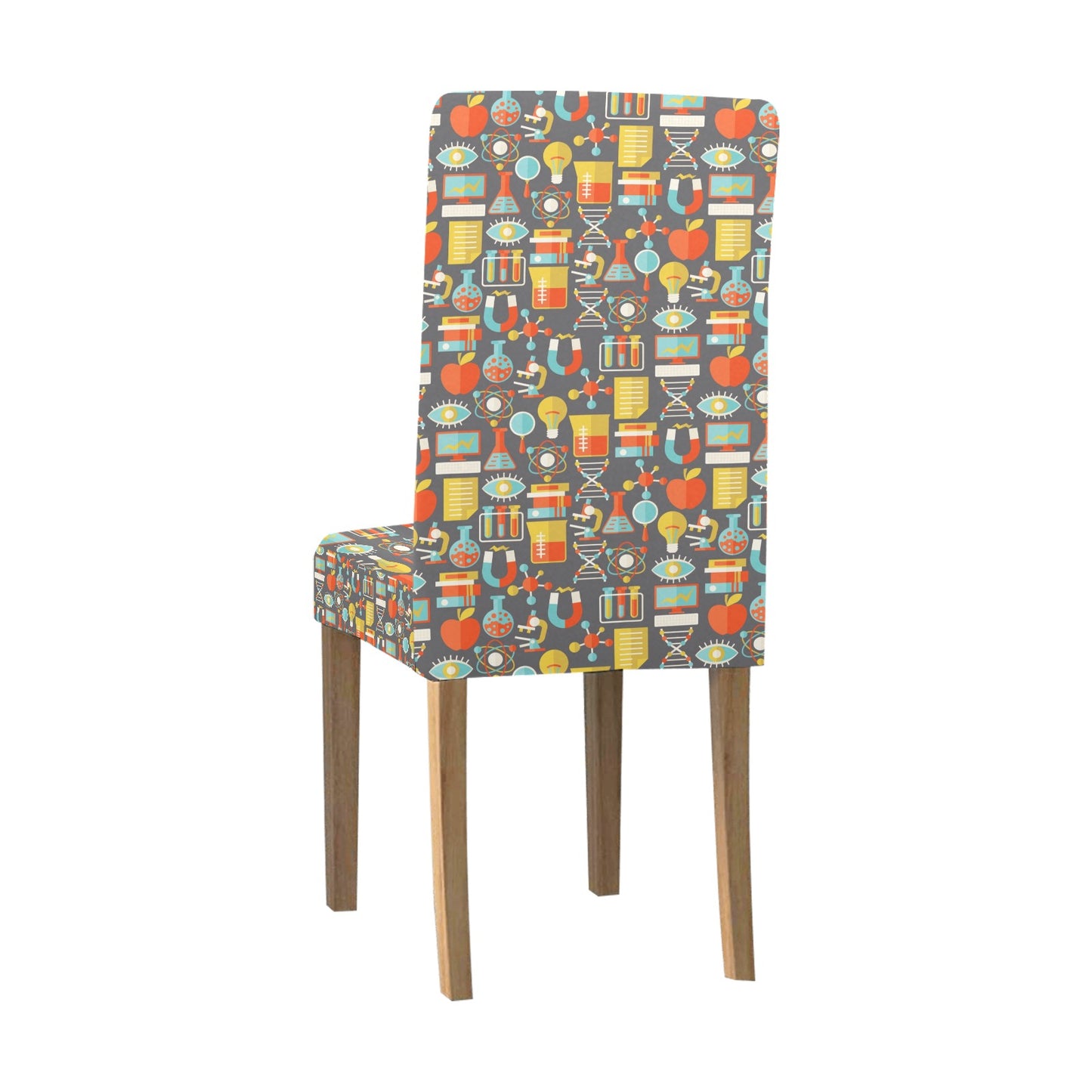 Science Print Design LKS302 Dining Chair Slipcover