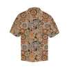 Aboriginal Print Design LKS402 Men's Men's Hawaiian Shirt