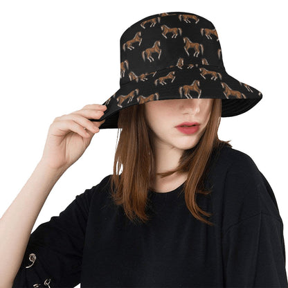 Horse Print Design LKS3010 Unisex Bucket Hat