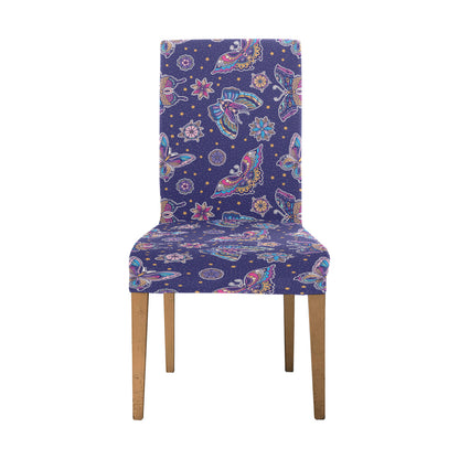 Butterfly Print Design LKS303 Dining Chair Slipcover
