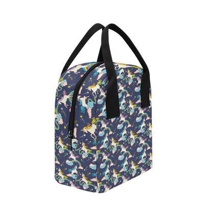 Unicorn Print Design LKS304 Insulated Lunch Bag