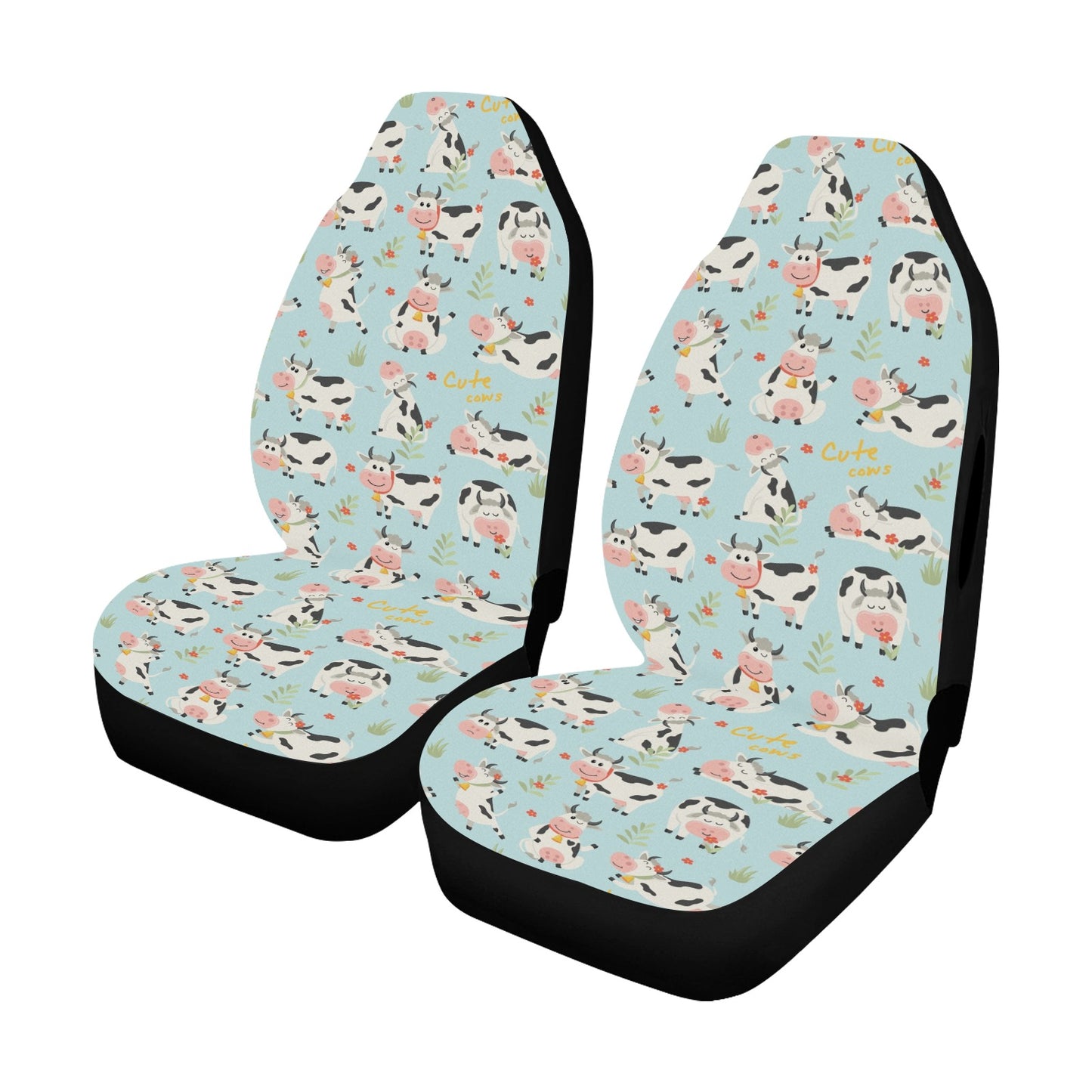 Cattle Print Design LKS403 Car Seat Covers