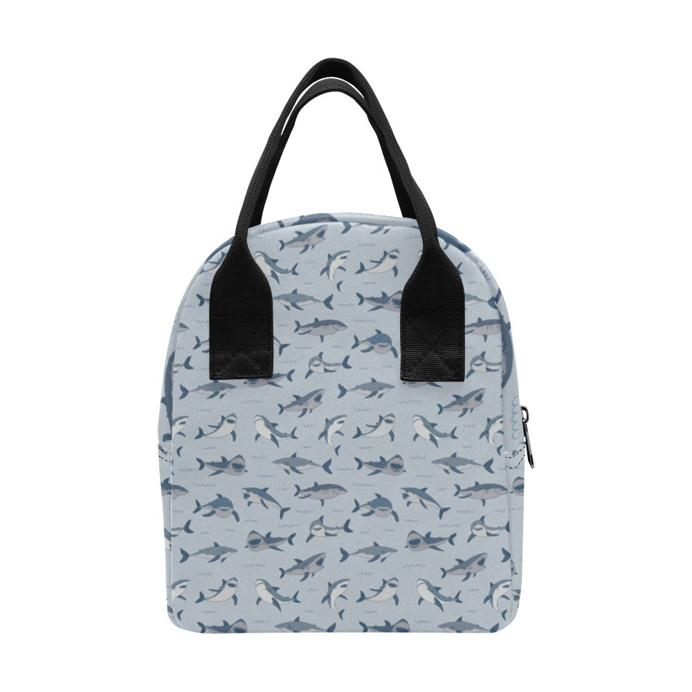 Shark Print Design LKS304 Insulated Lunch Bag