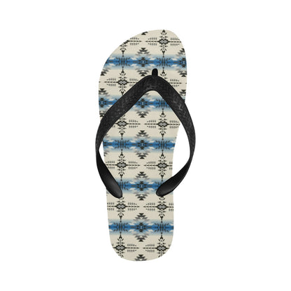 Southwest Pattern Print Design LKS304 Flip Flops