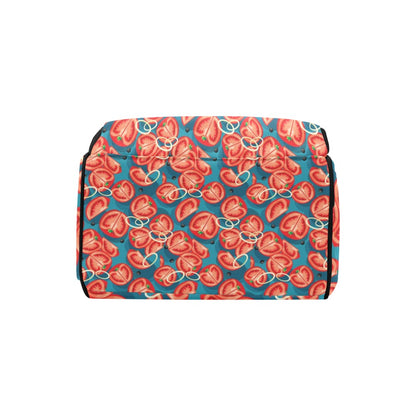 Tomato Print Design LKS301 Diaper Bag Backpack