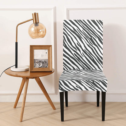 Zebra Classic Print Design LKS302 Dining Chair Slipcover