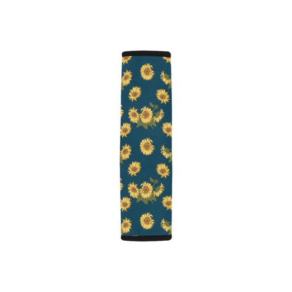 Sunflower Print Design LKS305 Car Seat Belt Cover