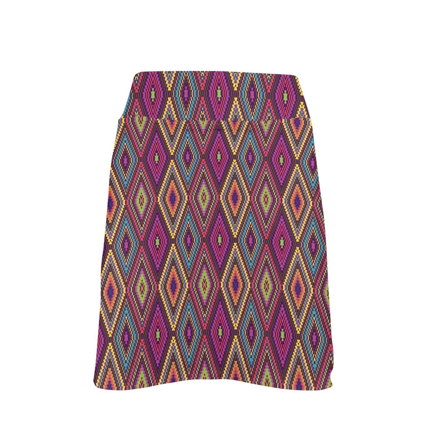 Southwestern Print 17" Golf & Pickleball Skort with Pockets