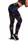 Chakra Colorful Print Pattern Women Leggings