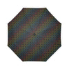 Chakra Colorful Symbol Pattern Automatic Foldable Umbrella