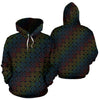 Chakra Colorful Symbol Pattern Pullover Hoodie