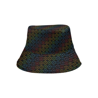 Chakra Colorful Symbol Pattern Unisex Bucket Hat