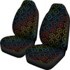 Chakra Colorful Symbol Pattern Universal Fit Car Seat Covers