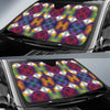 Chakra Eye Print Pattern Car Sun Shade For Windshield