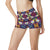 Chakra Eye Print Pattern High Waisted Spandex Shorts-JTAMIGO.COM