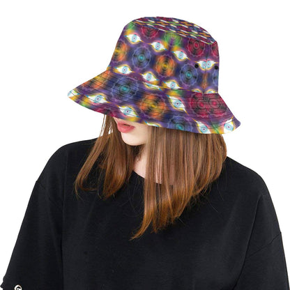 Chakra Eye Print Pattern Unisex Bucket Hat