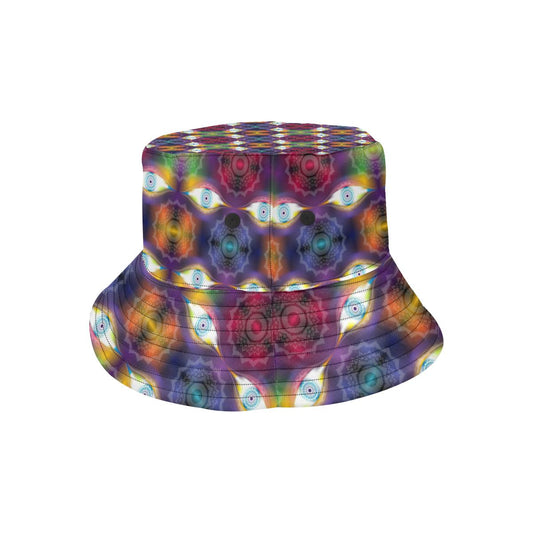 Chakra Eye Print Pattern Unisex Bucket Hat