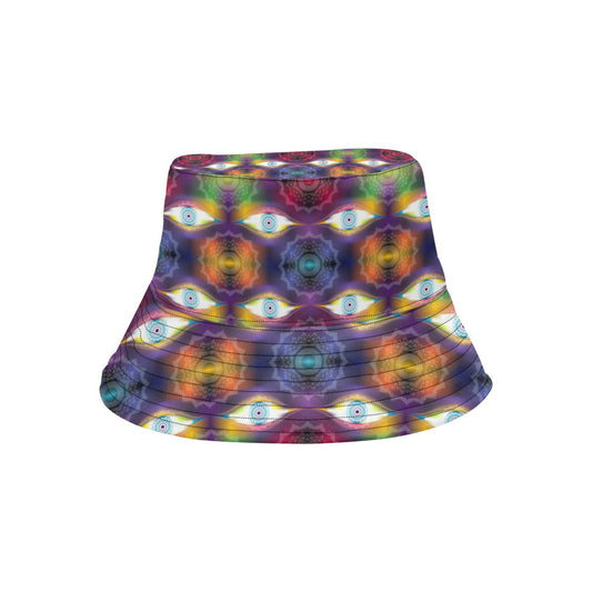 Chakra Eye Print Pattern Unisex Bucket Hat
