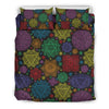 Chakra Mandala Print Pattern Duvet Cover Bedding Set