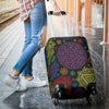 Chakra Mandala Print Pattern Luggage Cover Protector