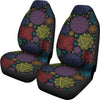 Chakra Mandala Print Pattern Universal Fit Car Seat Covers