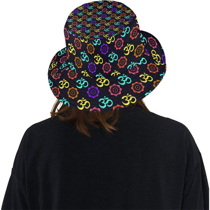 Chakra OM Print Pattern Unisex Bucket Hat