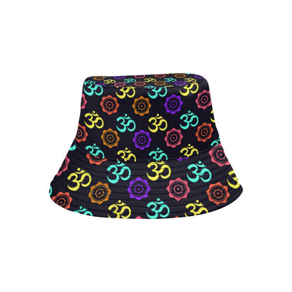 Chakra OM Print Pattern Unisex Bucket Hat