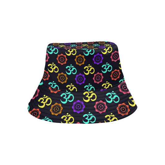 Chakra OM Print Pattern Unisex Bucket Hat