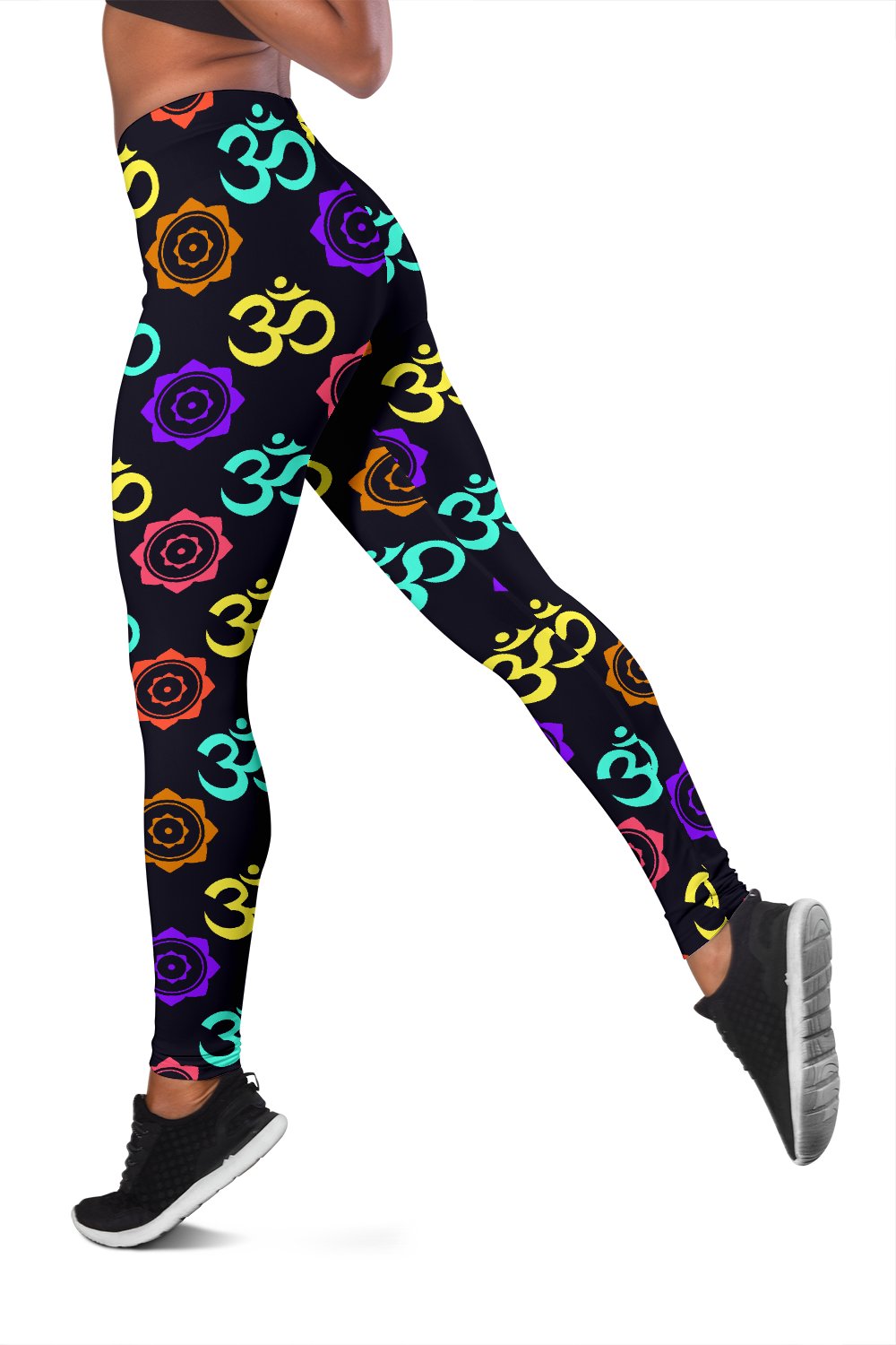 Chakra OM Print Pattern Women Leggings